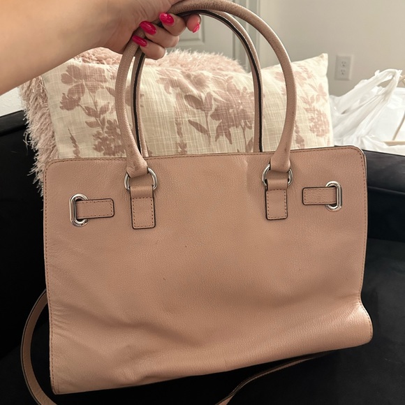 Michael Kors Hamilton Leather Tote Bag - Picture 3 of 6